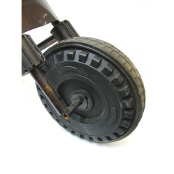Lampa Motocykl metalowy dekoracja Vintage Loft 78cm